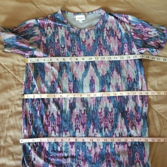 Lularoe Top Size 14 Girls Shirt Short Sleeve Simply Comfortable Style 20155200 - Picture 12 of 12